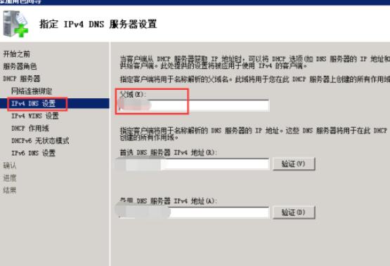 “IPv4DNS设置”