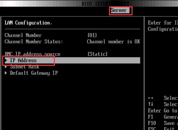 选择IP Address 进入输入远控ip