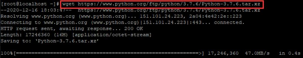 下载Python3.7源码包