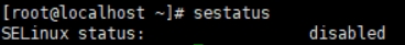 查看SeLinux状态