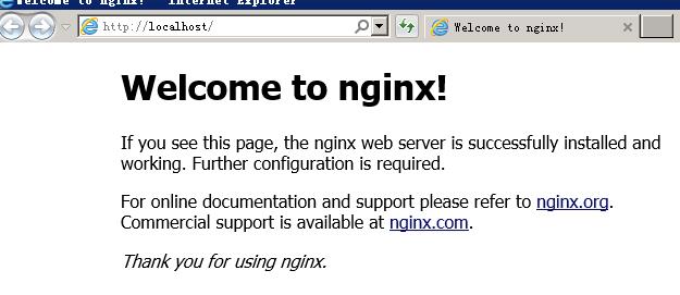 检查nginx是否启动成功