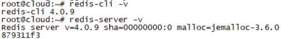查看redis版本号