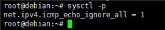 修改该文件去掉net.ipv4.icmp_echo_ignore_all=1这行或者修改为net.ipv4.icmp_echo_ignore_all=0